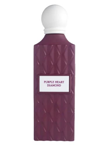 Purple Heart Diamond by Ibrahim Al Qurashi bottle
