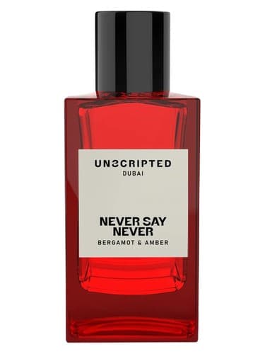 Never Say Never by Unscripted bottle