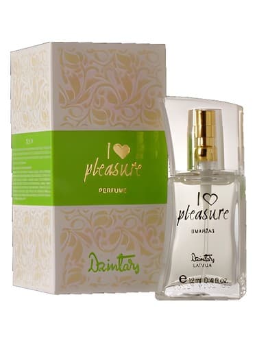 I Love Pleasure by Dzintars bottle